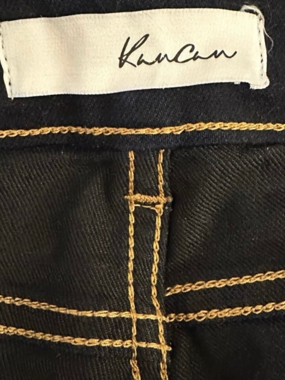 KanCan High Rise Skinny Jeans Dark Wash Stretch Denim 13/30 EUC - Picture 6 of 12